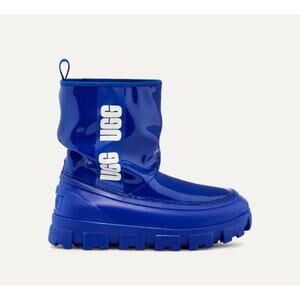 UGG Classic Brellah Mini Blue Boots Women's Size 7 (New)